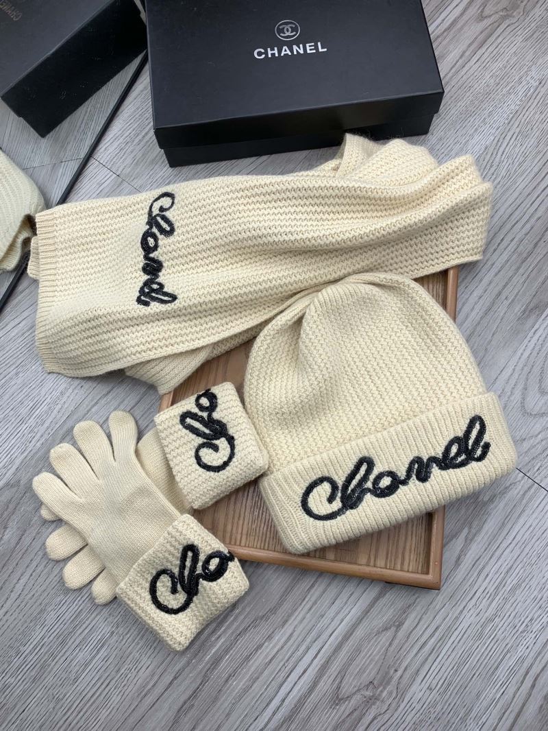 Chanel Caps Scarfs